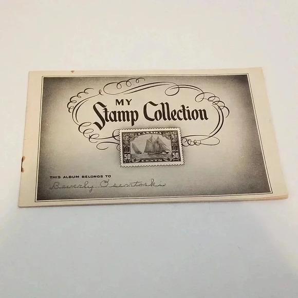 H.E.Harris & Co. My Stamp Collection Starter Book - Picture 1 of 5